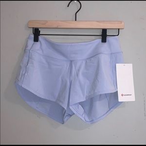brand new lululemon speed up shorts super rare